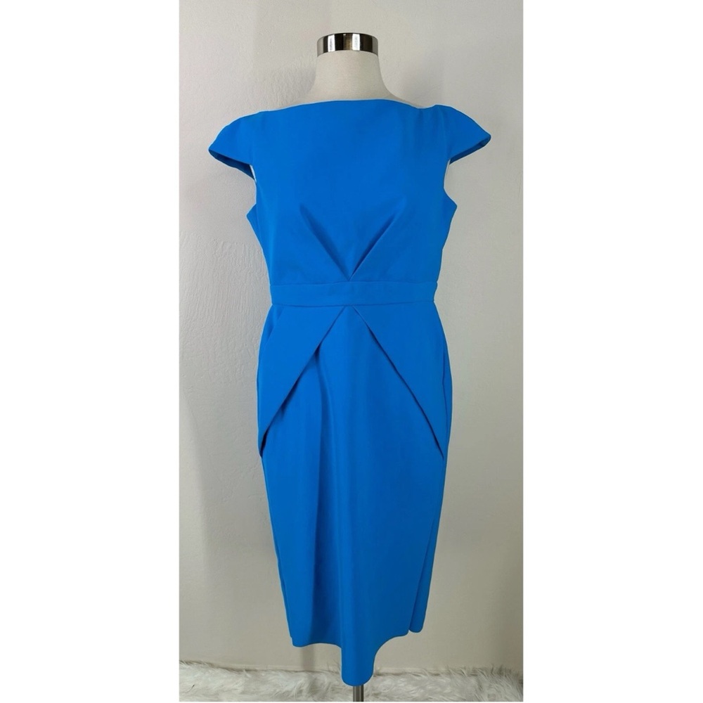 Greta Constantine Cap Sleeve  Cocktail Sheat Dress